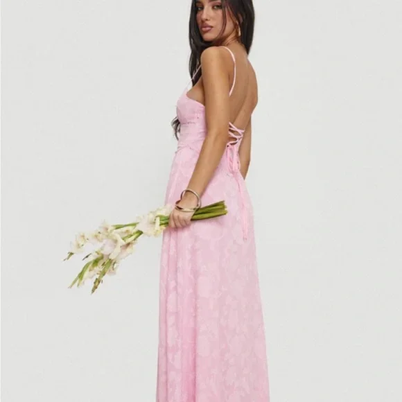 Princess Polly Pink Maxi Dress - Picture 5 of 5